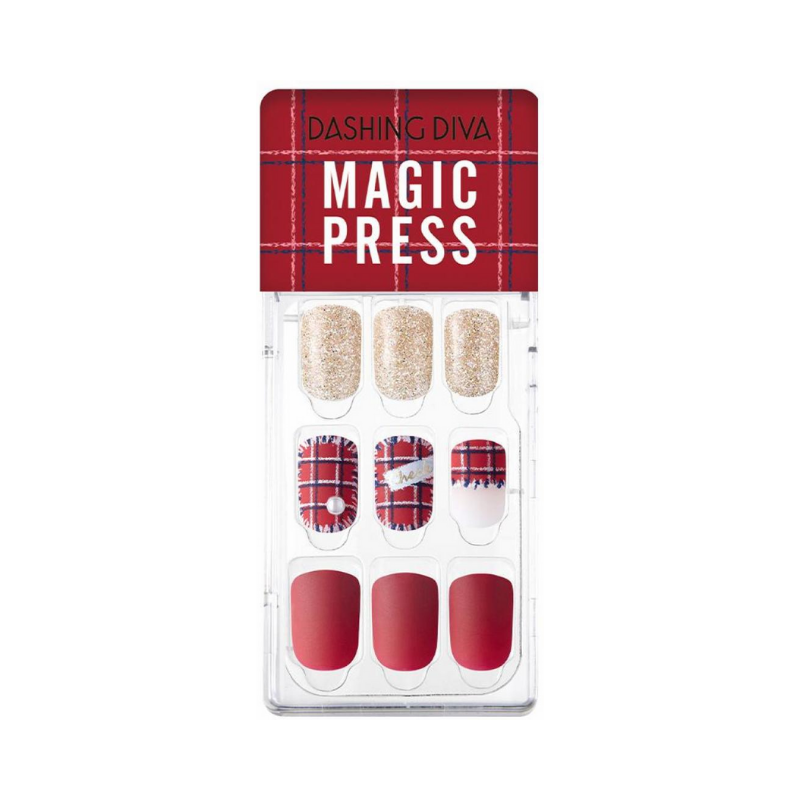DASHING DIVA Magic Press Autumn Closet Mani Muse Tweed MDR766