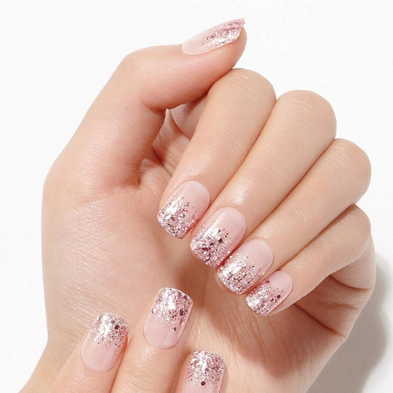 DASHING DIVA Magic Press Mani Pink Gold MDR732