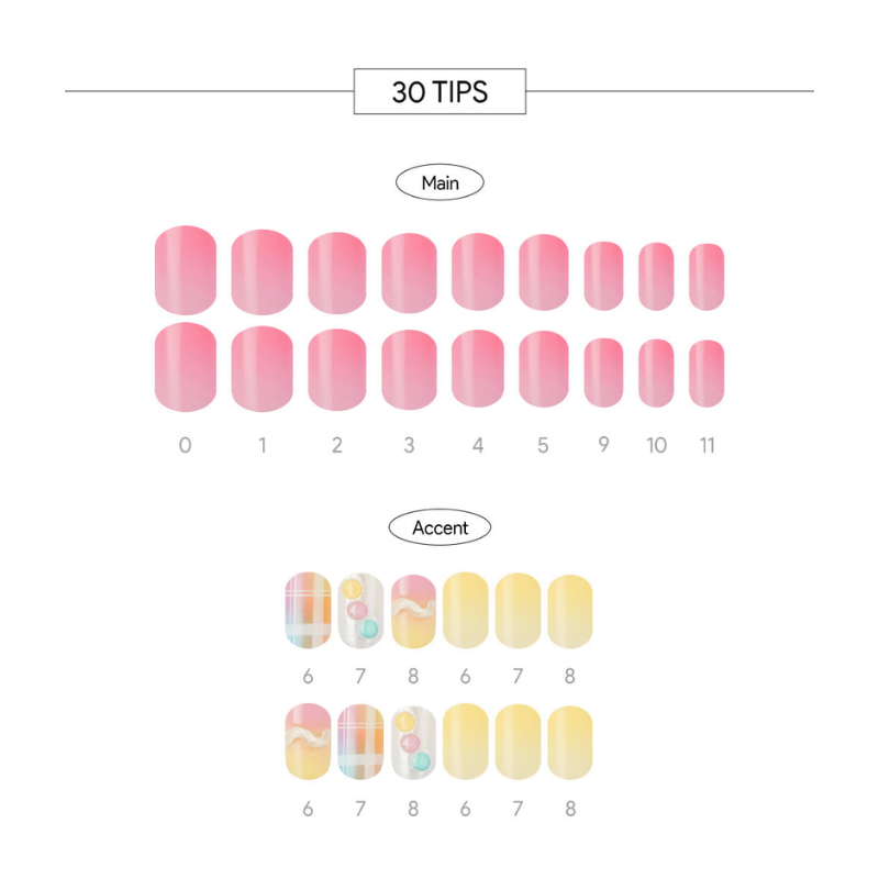 DASHING DIVA Magic Press Mani Soft Candy MDR1233RR