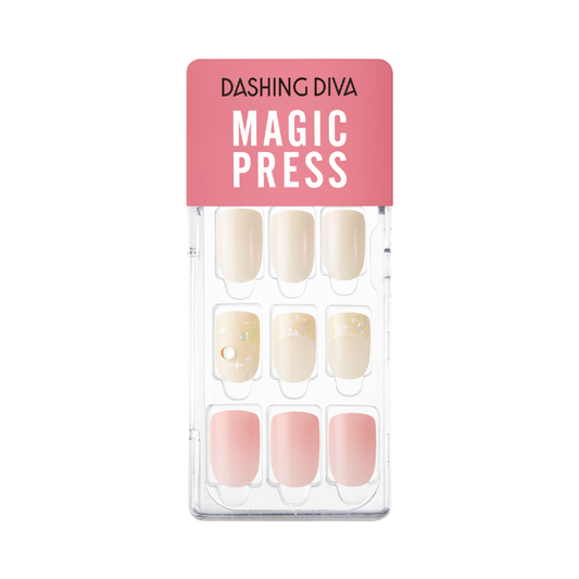 DASHING DIVA Magic Press Mani Sweet Cotton Candy MGL118