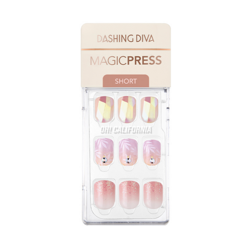 DASHING DIVA Magic Press Oh California Mani Dreamy Pink MDR650SS