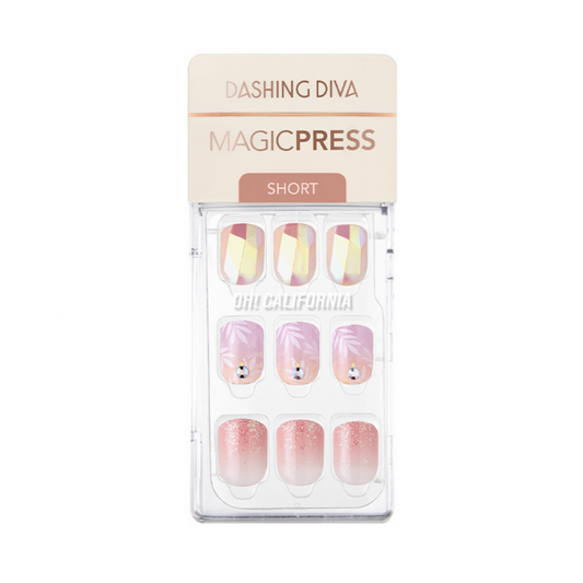 DASHING DIVA Magic Press Oh California Mani Dreamy Pink MDR650SS