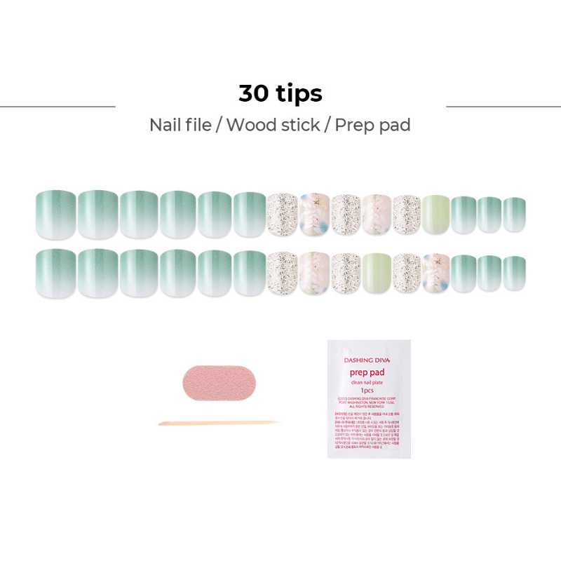 DASHING DIVA Magic Press Oh California Mani Mint Mojito MDR649SS