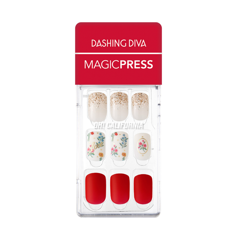 DASHING DIVA Magic Press Oh California Mani My Red MDR645