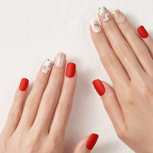 DASHING DIVA Magic Press Oh California Mani My Red MDR645