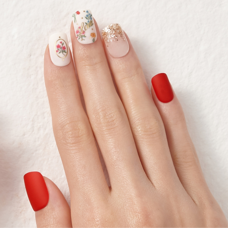 DASHING DIVA Magic Press Oh California Mani My Red MDR645
