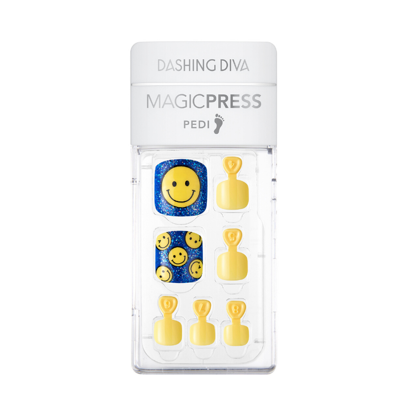 DASHING DIVA Magic Press Oh California Pedi Just Smile MDR672P