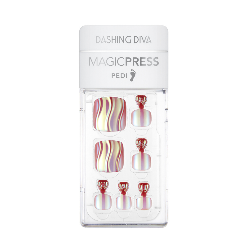 DASHING DIVA Magic Press Oh California Pedi Nacre Wave MDR664P