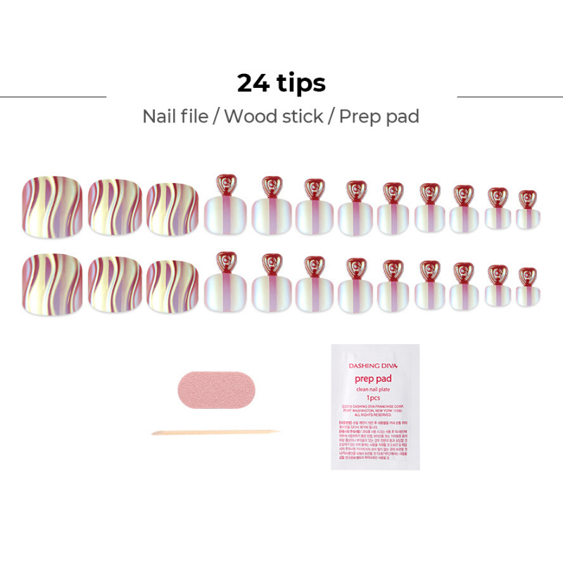 DASHING DIVA Magic Press Oh California Pedi Nacre Wave MDR664P