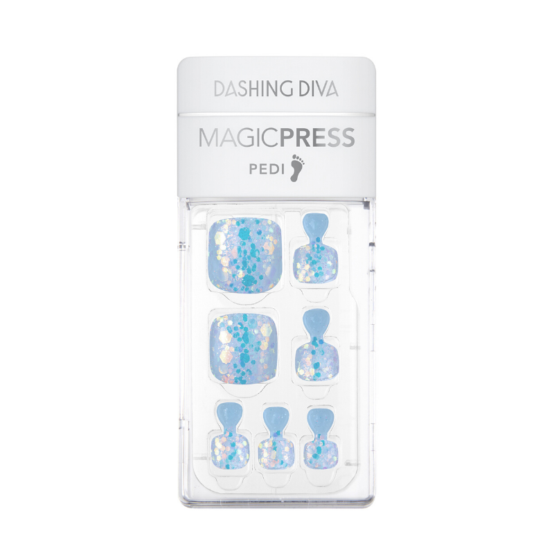 DASHING DIVA Magic Press Oh California Pedi Sky Milky Way MDR668P