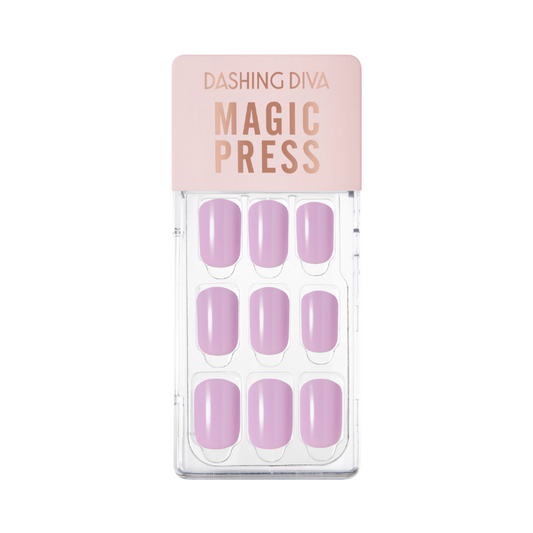 DASHING DIVA Magic Press Lavender Series Mani Pale Lavender MWK057RR