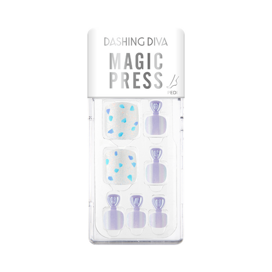 DASHING DIVA Magic Press Pedi Breeze Touch MWK144P