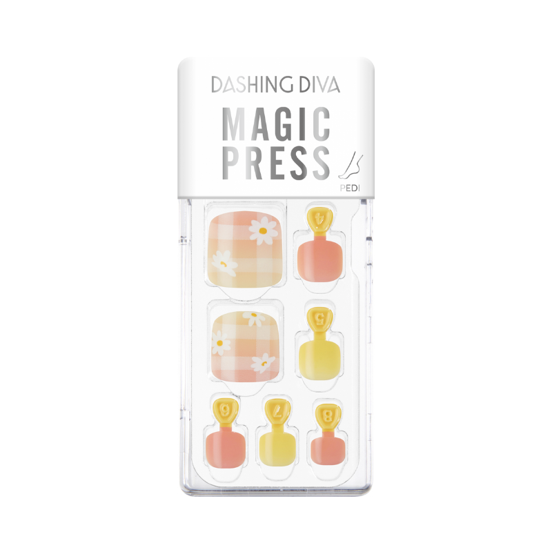 DASHING DIVA Magic Press Pedi Floral Season MDR1197P