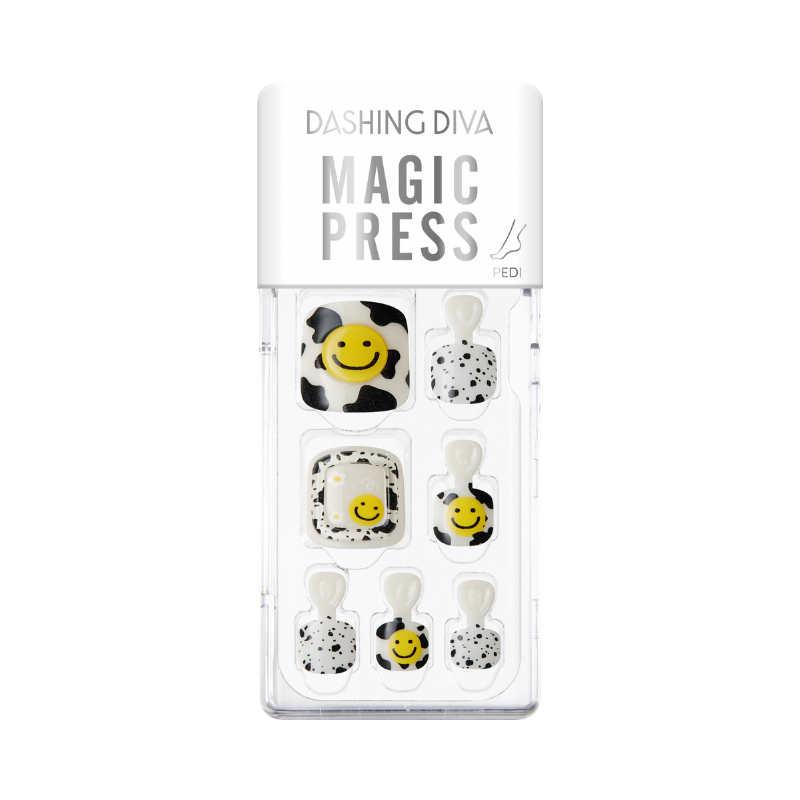 DASHING DIVA Magic Press Pedi Smile At Me MDR1282P