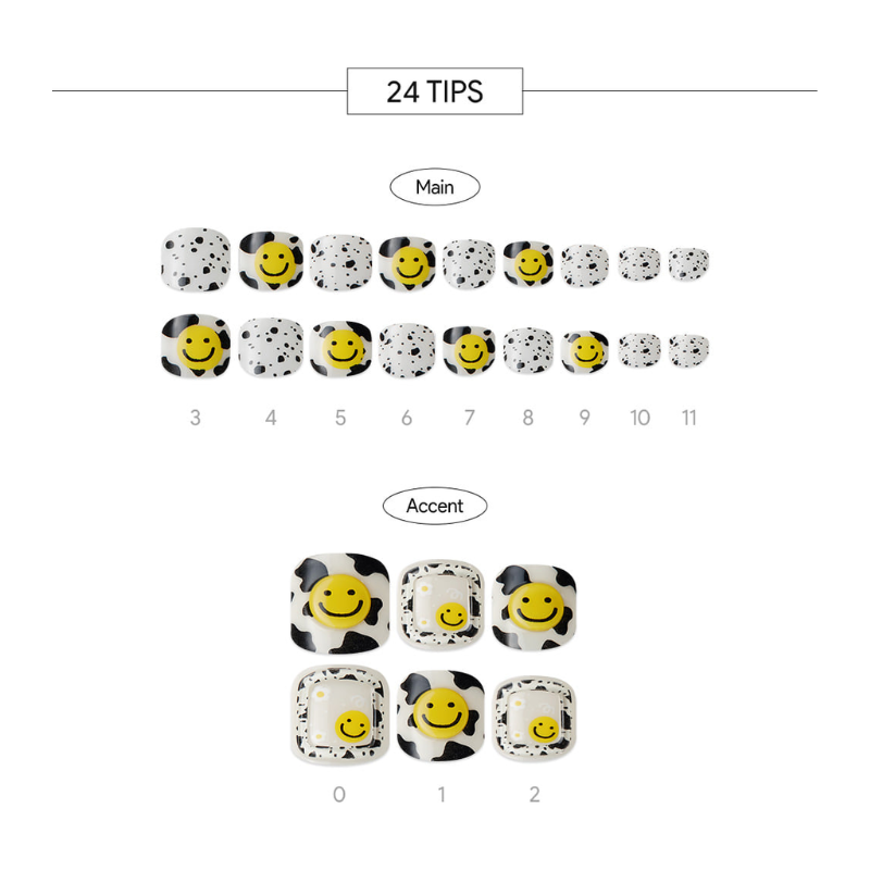 DASHING DIVA Magic Press Pedi Smile At Me MDR1282P