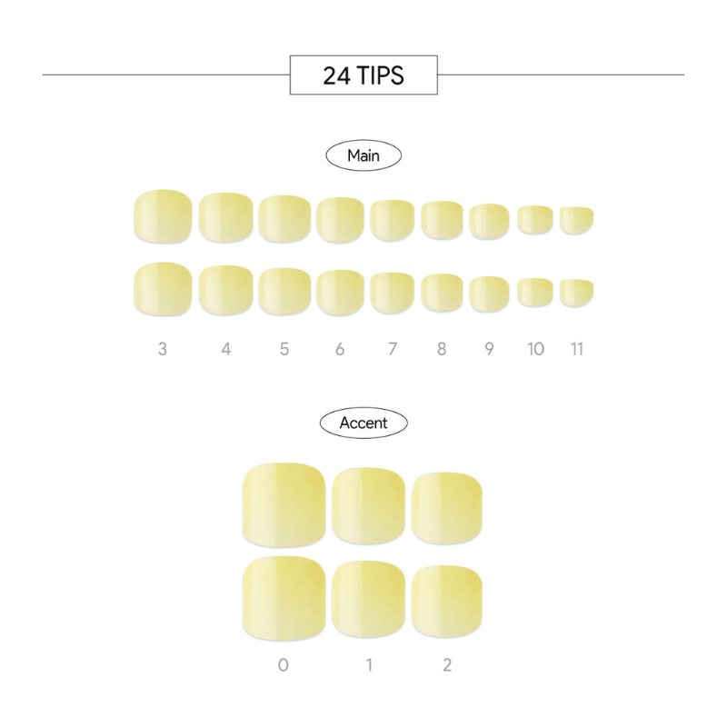 DASHING DIVA Magic Press Pedi Vintage Yellow MDR1307P