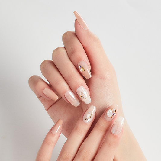 DASHING DIVA Magic Press Premium Coffin Mani Bride Of May MDR1213PC