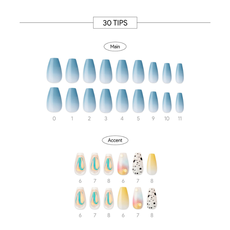 DASHING DIVA Magic Press Premium Coffin Mani In My World MDR1204PC