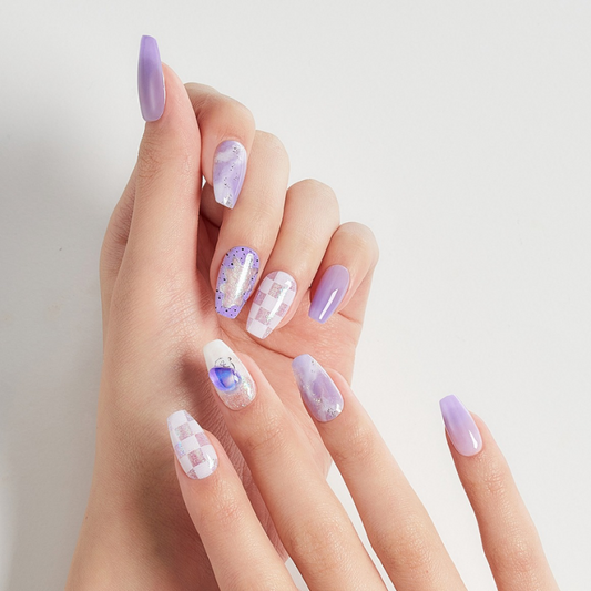 DASHING DIVA Magic Press Premium Coffin Mani Run The World MDR1206PC