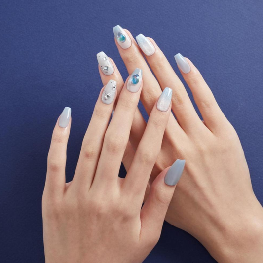 DASHING DIVA Magic Press Premium Coffin Mani Eternal Dream MDR2F034PC