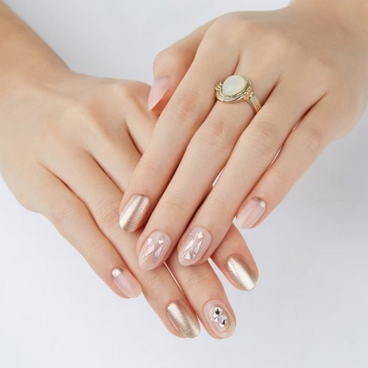 DASHING DIVA Magic Press Premium Series Mani Sunshine Walk MDR333PO