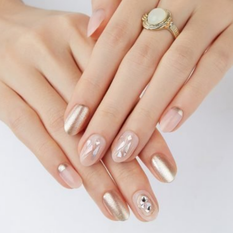 DASHING DIVA Magic Press Premium Series Mani Sunshine Walk MDR333PO