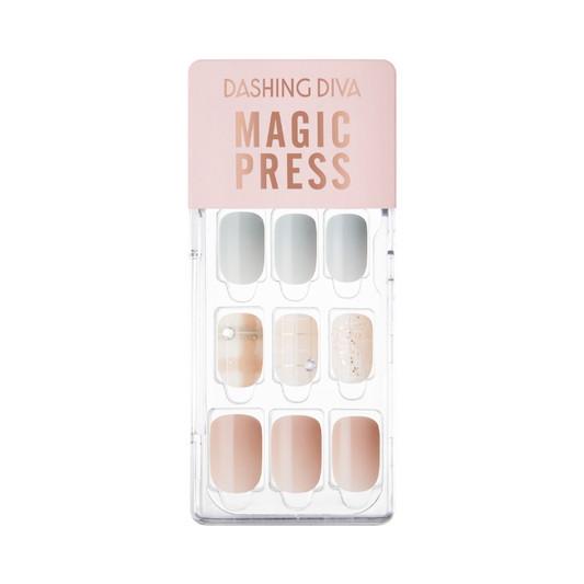 DASHING DIVA Magic Press Regular Round Mani Mellow Muffler MDR2F073RR