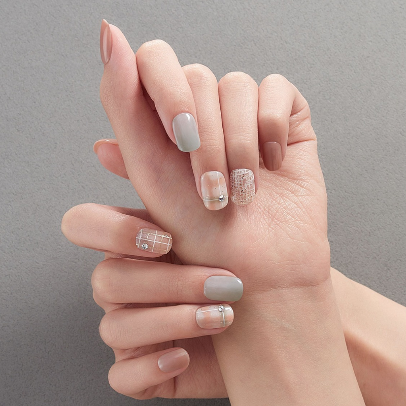 DASHING DIVA Magic Press Regular Round Mani Mellow Muffler MDR2F073RR