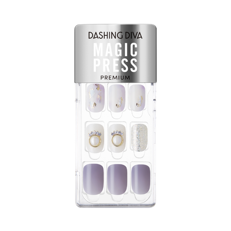 DASHING DIVA Magic Press Regular Round Mani Propose Ring MDR2F026PR