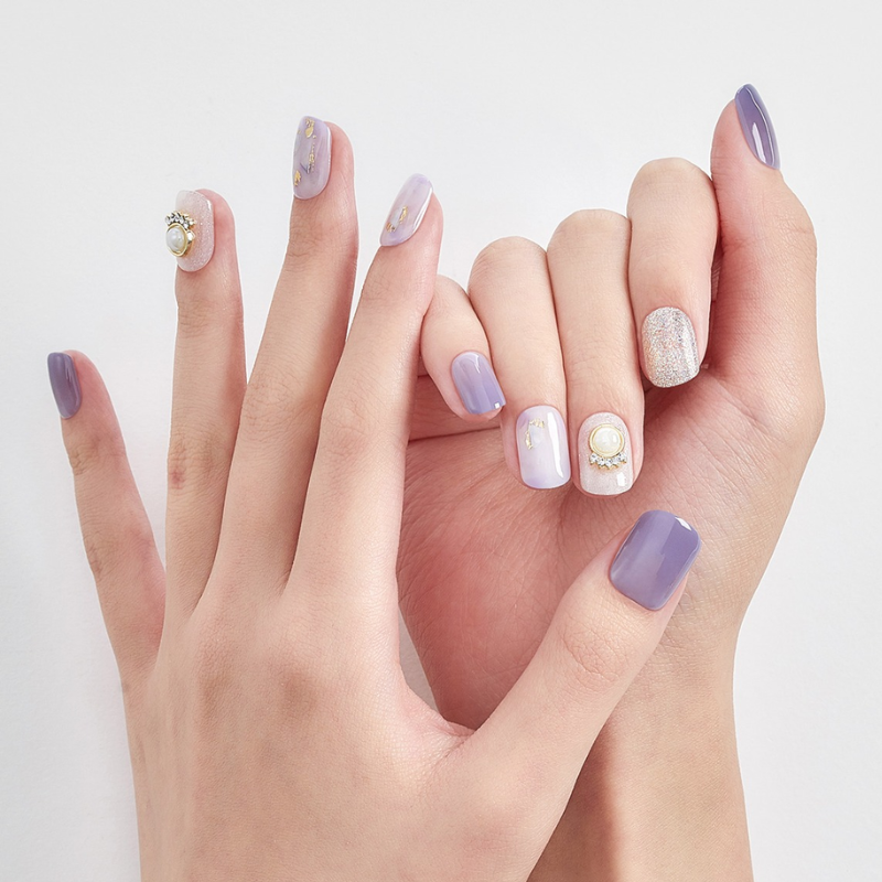 DASHING DIVA Magic Press Regular Round Mani Propose Ring MDR2F026PR