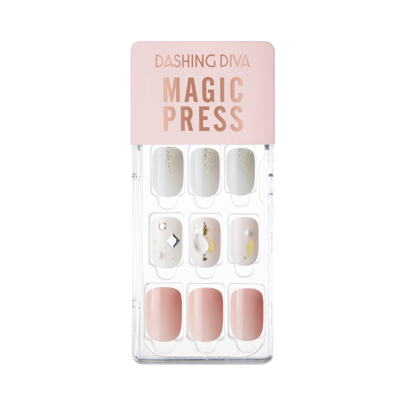 DASHING DIVA Magic Press Regular Round Mani Soft Sugar MGL2F014RR