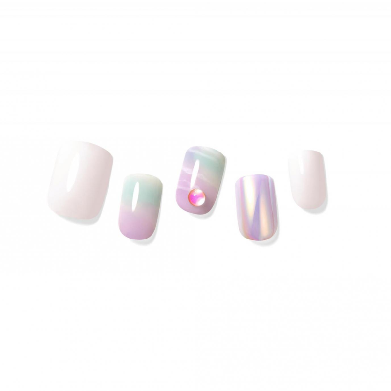 DASHING DIVA Magic Press Regular Square Mani Beautiful Seashell MGL104