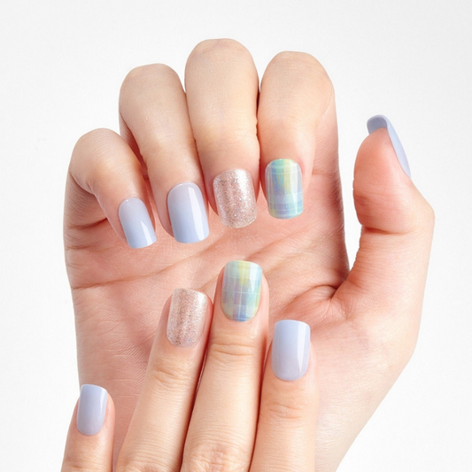 DASHING DIVA Magic Press Regular Square Mani Cotton Fresh MGL043