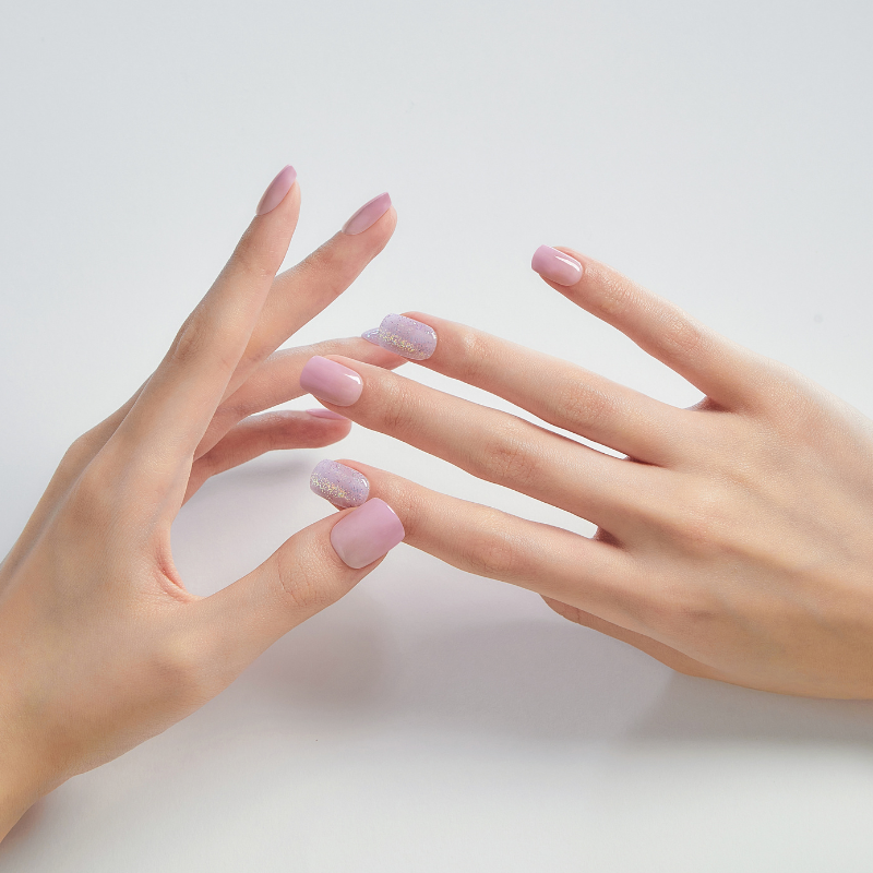 DASHING DIVA Magic Press Regular Square Mani Violet Sugar MDR1185