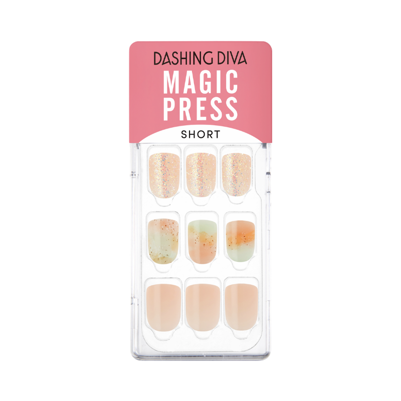 DASHING DIVA Magic Press Short Mani Ice Cream Cake MGL100SS