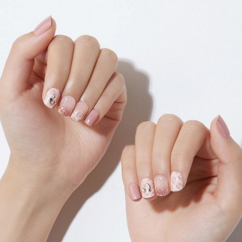 DASHING DIVA Magic Press Autumn Closet Mani Love Leopard MDR773SS