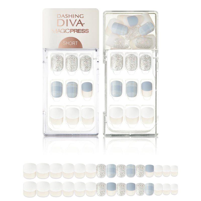 DASHING DIVA Magic Press Short Mani Maybe You MDR448SS