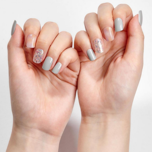 DASHING DIVA Magic Press Mani Silky Blue MGL047
