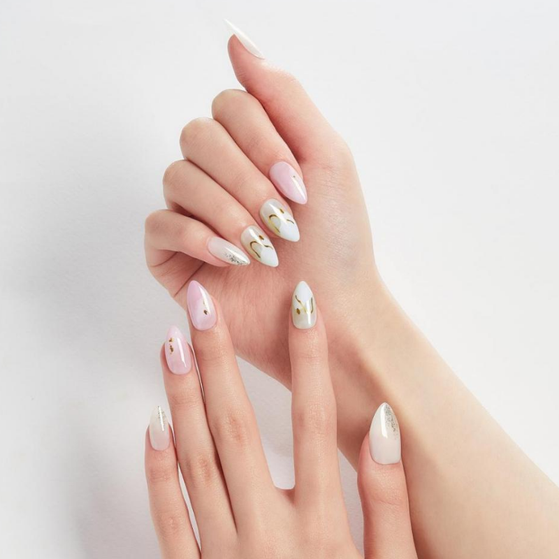 DASHING DIVA Magic Press Stiletto Mani Elegant Movement MDR1223ST