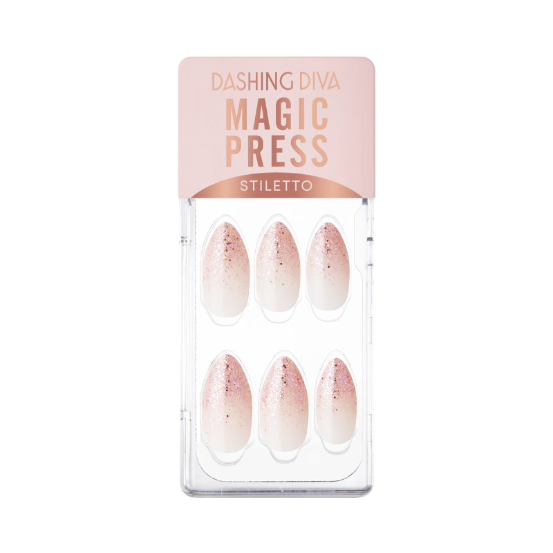 DASHING DIVA Magic Press Stiletto Mani Pink Parade MDR2F064ST
