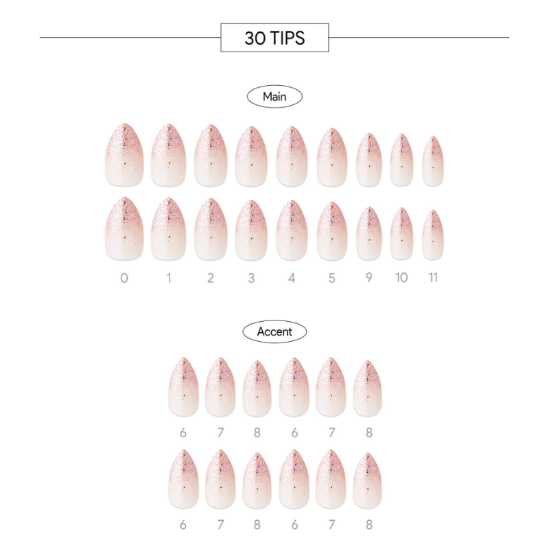 DASHING DIVA Magic Press Stiletto Mani Pink Parade MDR2F064ST