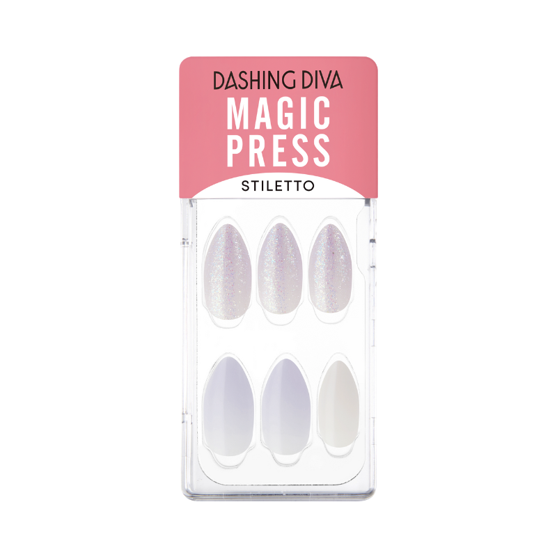 DASHING DIVA Magic Press Stiletto Mani Shining River MDR1193ST