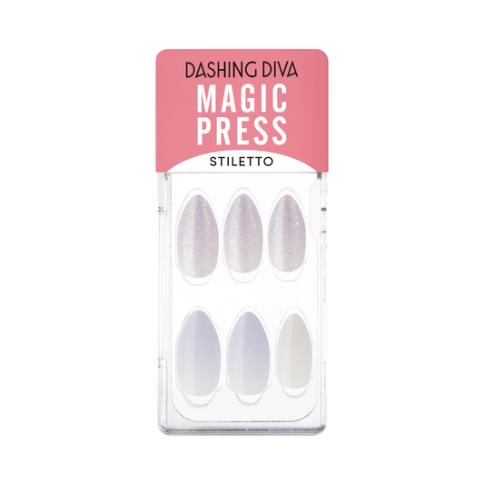 DASHING DIVA Magic Press Stiletto Mani Shining River MDR1193ST