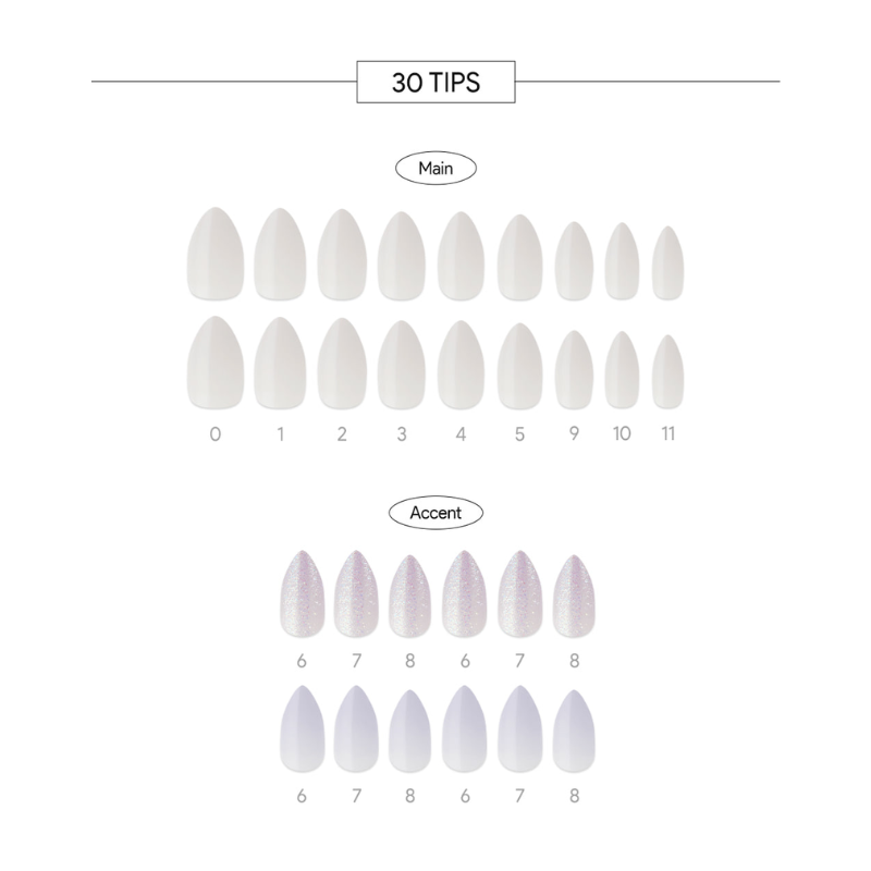 DASHING DIVA Magic Press Stiletto Mani Shining River MDR1193ST