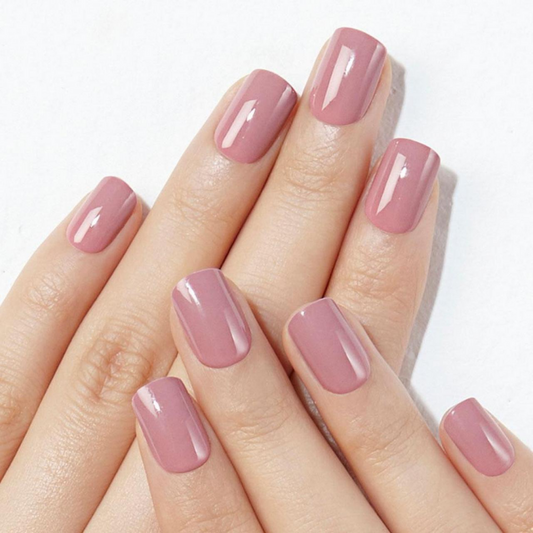DASHING DIVA Magic Press Tone Up Mani Muted Pink MDR794