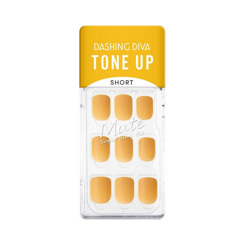 DASHING DIVA Magic Press Tone Up Short Mani Marigold MDR790SS