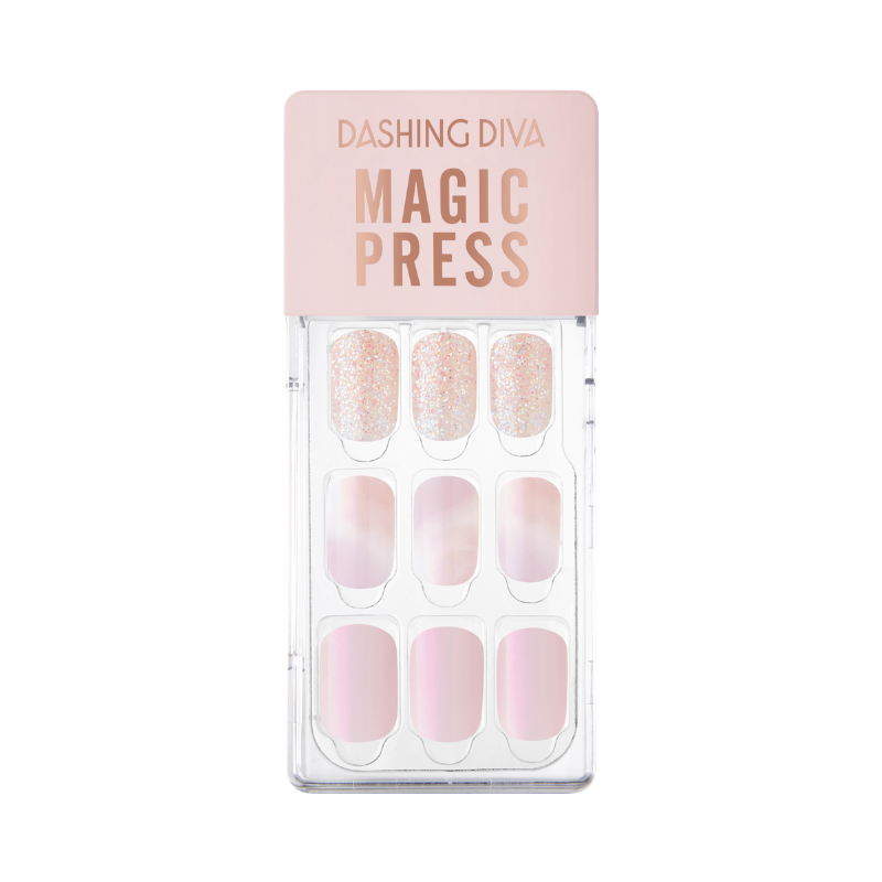 DASHING DIVA Magic Press Candy Marble Mani Violet Cloud MWK063