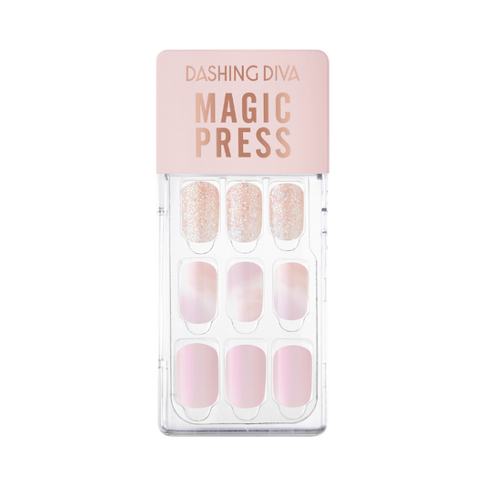 DASHING DIVA Magic Press Candy Marble Mani Violet Cloud MWK063