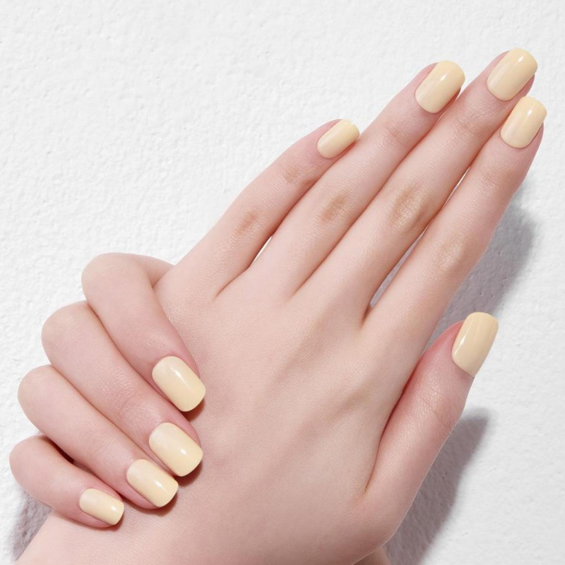 DASHING DIVA Magic Press Yellow Spring Mani Butter Yellow MWK097RR