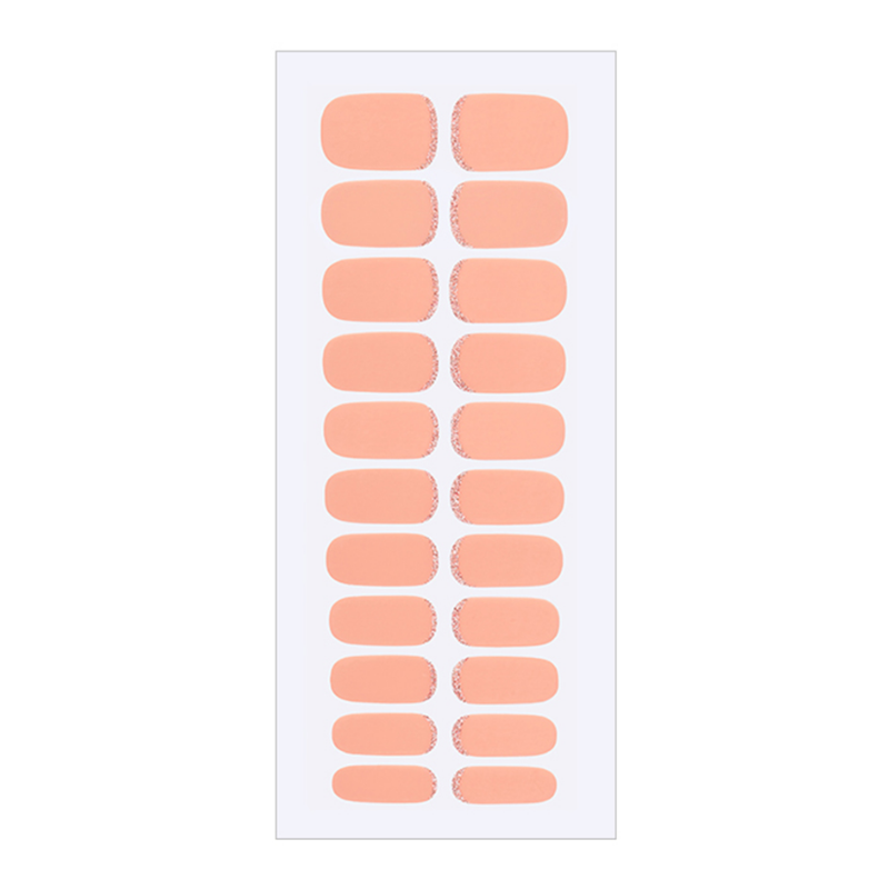 DASHING DIVA Tint Gel Strip Mani Apricot Shine DT03